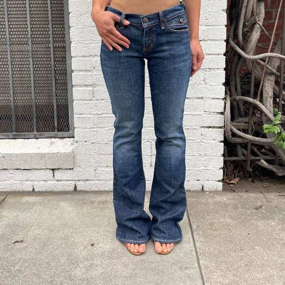 Citizens of humanity Y2K low rise flare jeans sz 25 / inseam 32.5 - Picture 2 of 7